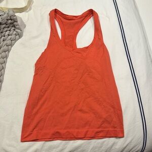 Lululemon | Swiftly Tech Tank Top | Warm Coral | Race Length | Size 4